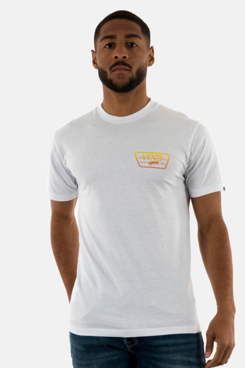 Tee shirt vans full patch d1d1 white/copper ta main product photo