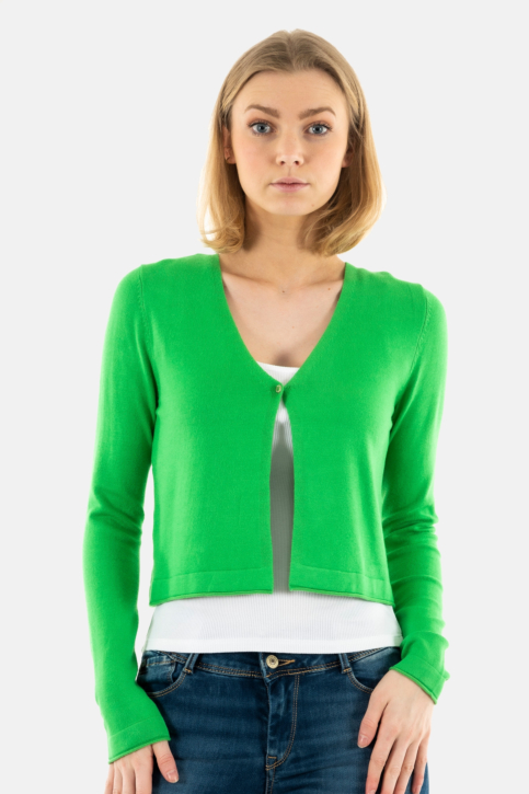 Gilets cardigans morgan 231-mzina vert main product photo