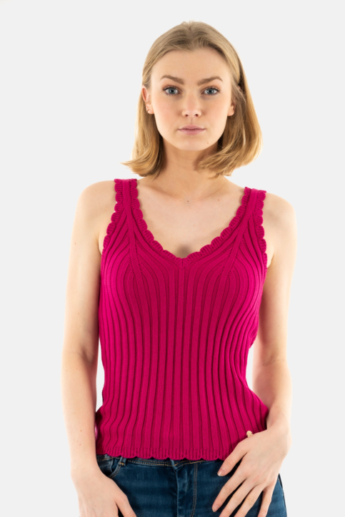 Débardeurs la petite etoile diara fushia main product photo