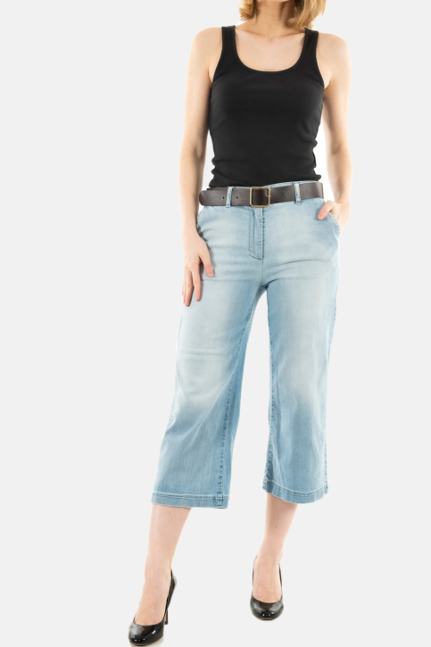 Pantalons please p1ha 1670 blue denim main product photo