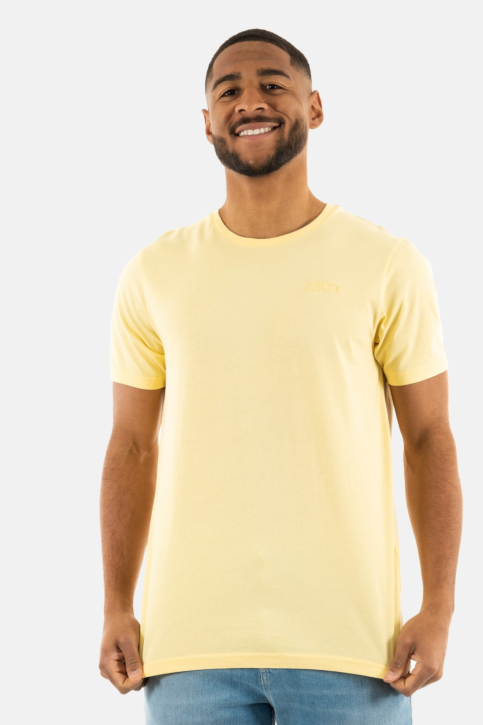 Tee shirt kulte athletic tone yellow main product photo