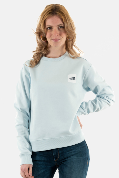 Sweat the north face coordinates crew o0r1 barely blue main product photo