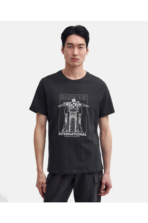 Tee shirt barbour intl brett gn83 forest river main product photo