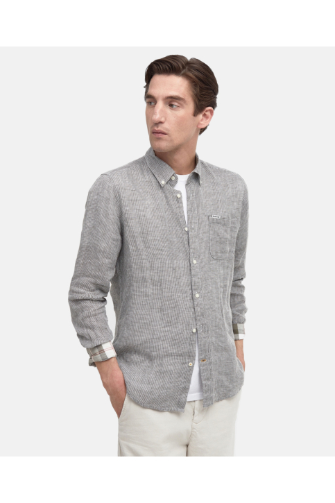 Chemise barbour linton tailored ol51 olive main product photo