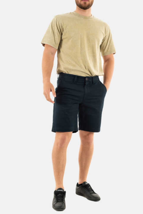 Shorts bermudas superdry stretch chino 98t eclipse navy main product photo