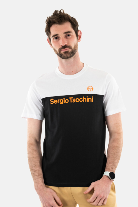 Tee shirt sergio tacchini grave 077-wht/vor main product photo