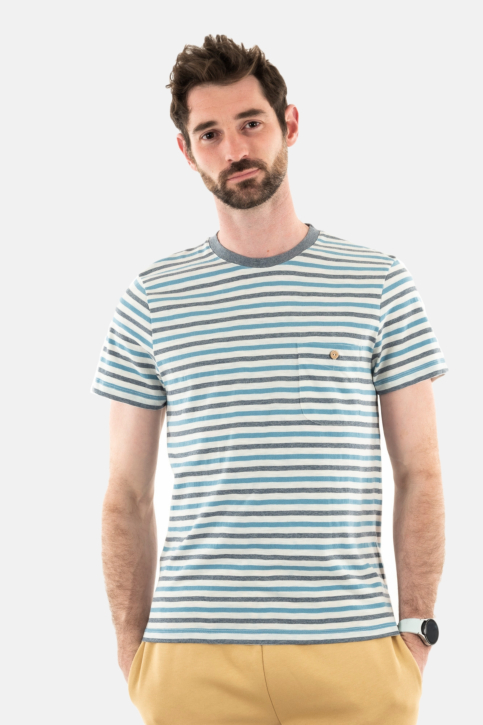 Tee shirt faguo olonne blu74 main product photo