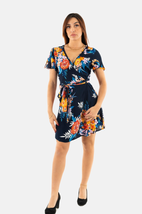 Robe superdry printed mini wrap 2kd anemore navy main product photo