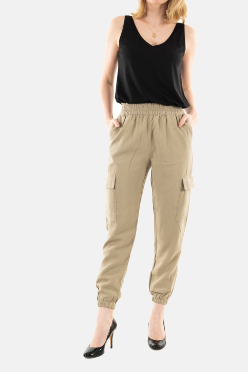 Pantalons only aris pure cashmere main product photo