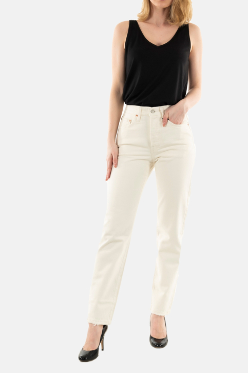 Jeans levi's® 501® crop 0319 ecru booper main product photo
