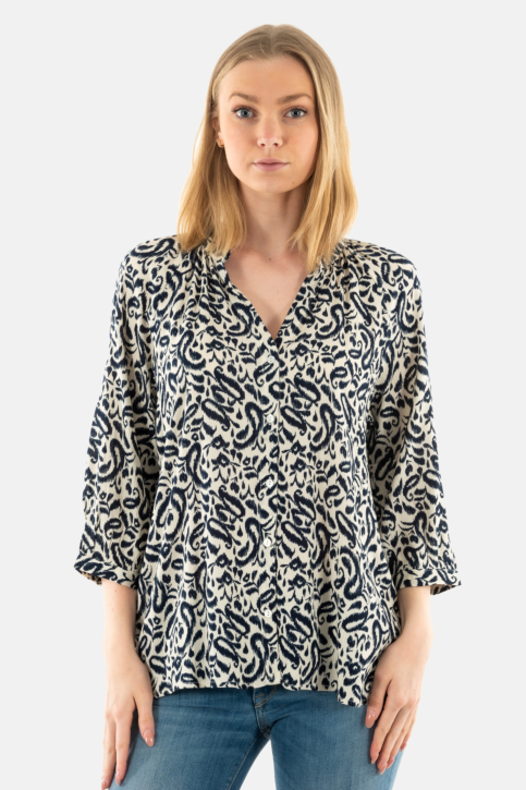 Chemisier ichi marrakech 202928 total eclipse paisley aop main product photo