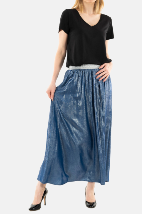 Jupe please g0kr 2602 blu/argento main product photo
