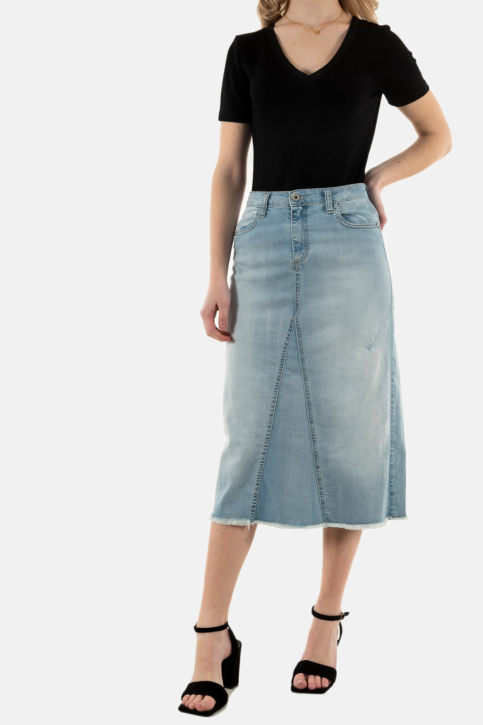 Jupe please g0id 1670 blu denim main product photo