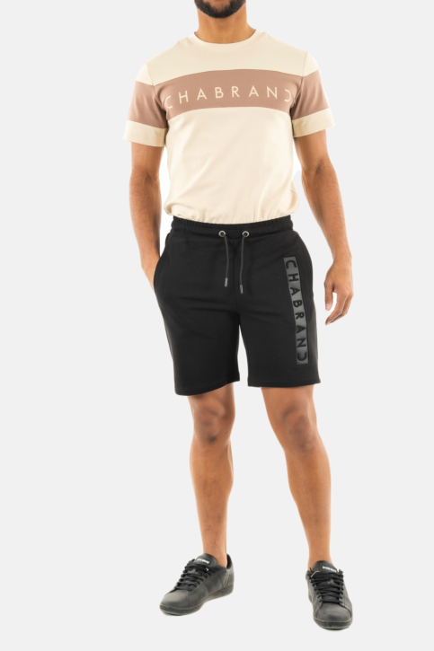 Shorts bermudas chabrand 60222 100 noir main product photo