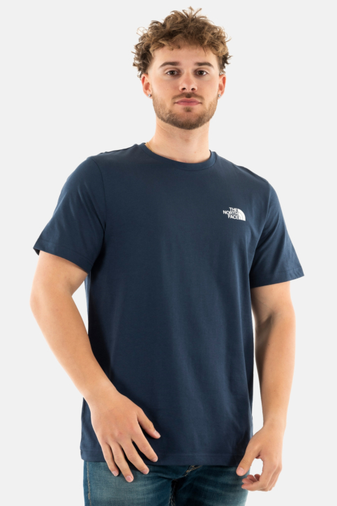 Tee shirt the north face simple dome 8k2 summit navy main product photo
