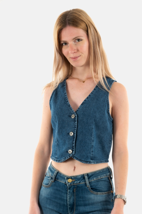 Blousons et vestes ichi dallas 200339 medium blue main product photo