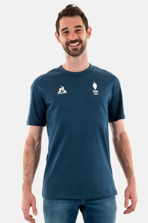 Tee shirt le coq sportif efro 24 insignia blue main product photo