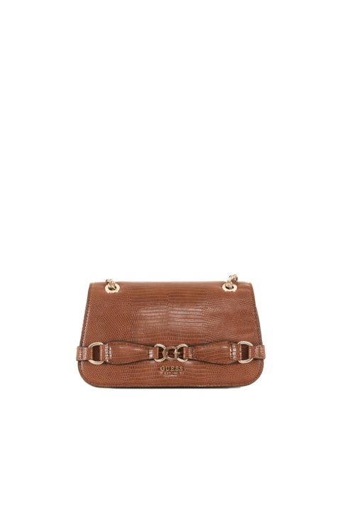 Sacs à main guess jeans arlena convertible xbody flap cog cognac main product photo