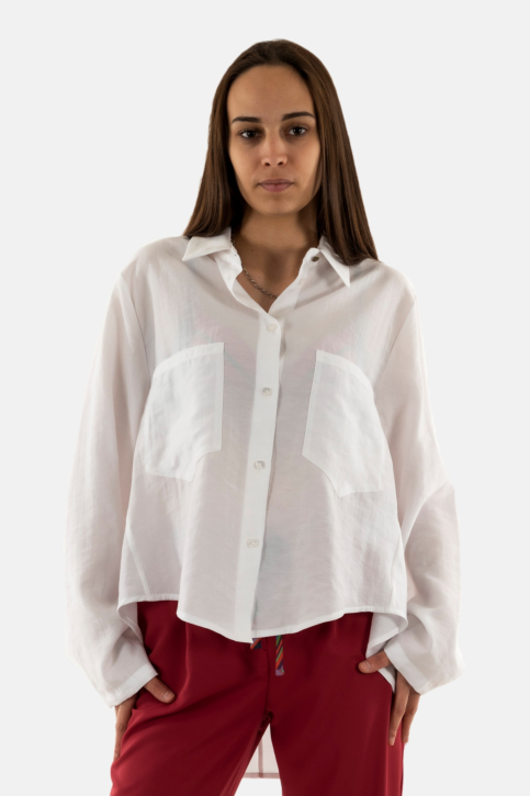 Chemisier please c0tt 1100 bianco main product photo