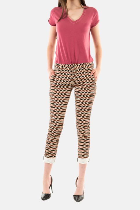 Pantalons please p07q 1160 panna main product photo