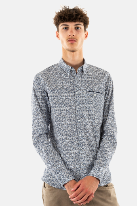 Chemise Benson & Cherry lexus indigo main product photo