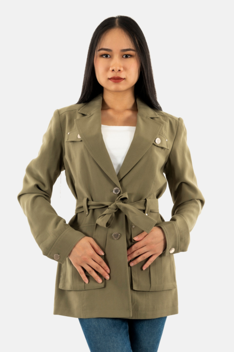 Blousons et vestes morgan 242-vady kaki main product photo