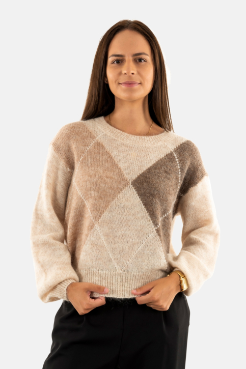 Pull hiver grace & mila nanse_22696 beige main product photo
