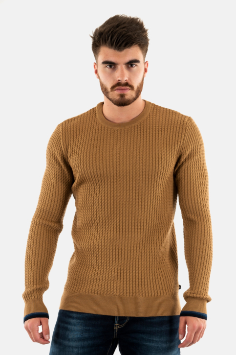 Pull hiver Benson & Cherry fairland beige main product photo