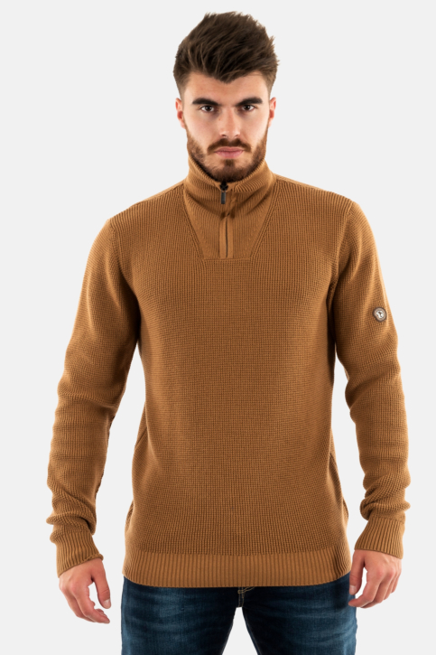 Pull hiver Benson & Cherry fanion beige main product photo