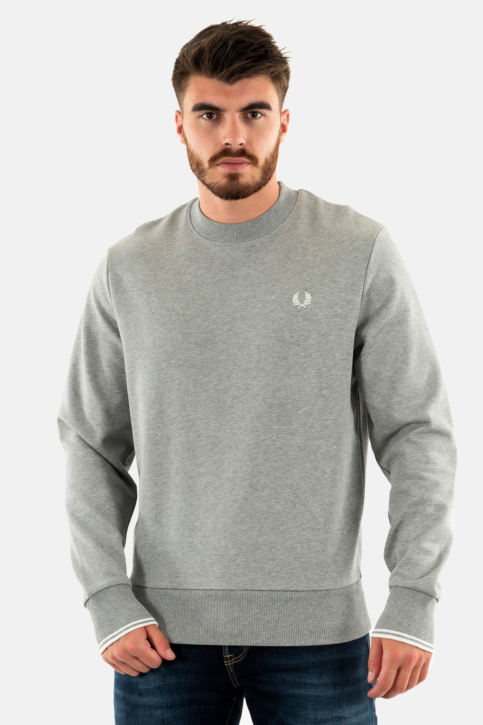 Sweat fred perry m7535 420 steel marl main product photo