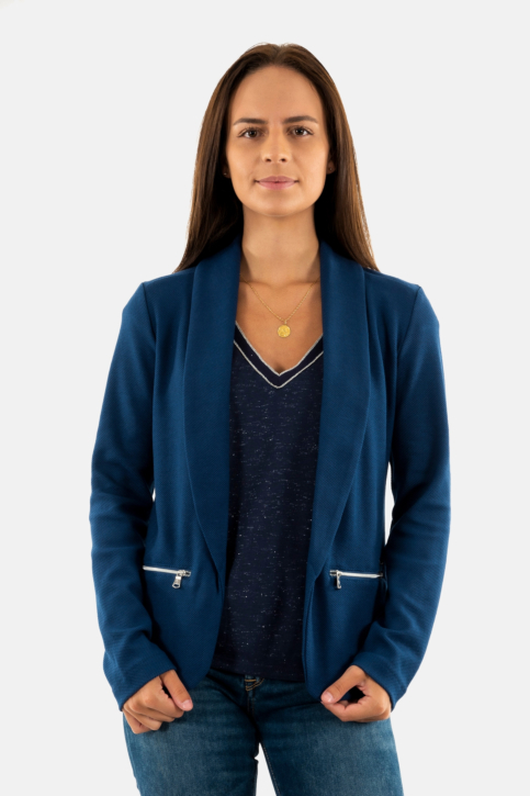 Blousons et vestes sun valley dorep 6191 bleu sombre main product photo