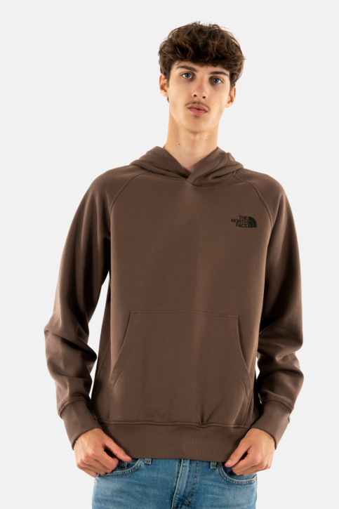 Sweat the north face raglan box nse 1oi1 smokey brown main product photo