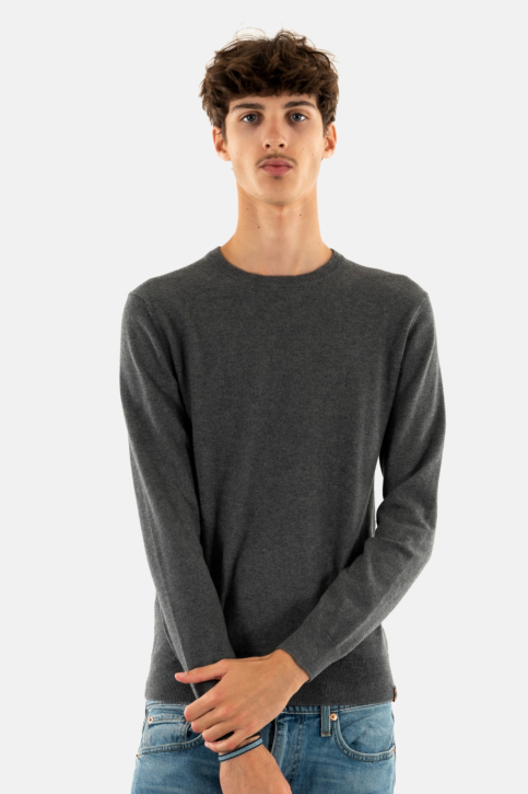 Pull hiver superdry essential xuc gull grey marl main product photo