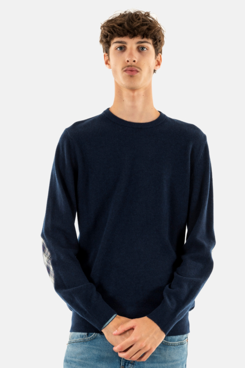 Pull hiver barbour marlow crew ny91 navy main product photo