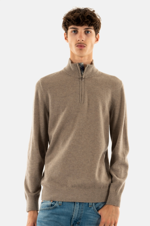 Pull hiver barbour marlow st51 stone main product photo