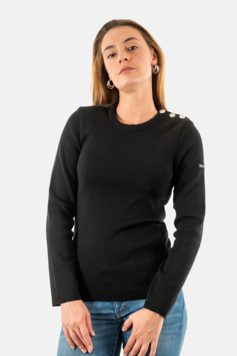 Pull hiver saint james marée ll u 16 noir main product photo