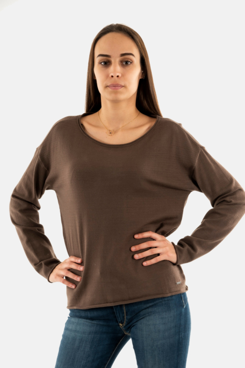 Pull hiver sun valley ulan 1242 chataigne main product photo