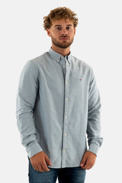Chemise tommy jeans entry reg oxford cwg deep seawater main product photo