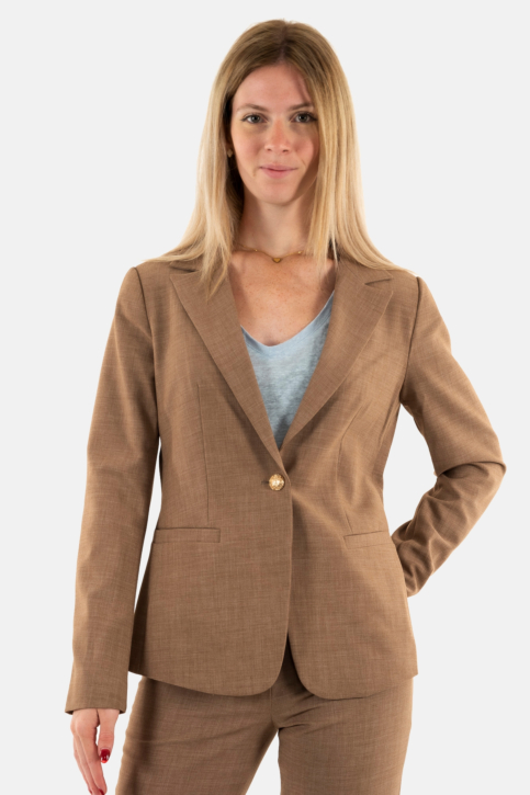 Blousons et vestes yes zee g030 k900 0226 marroncino main product photo