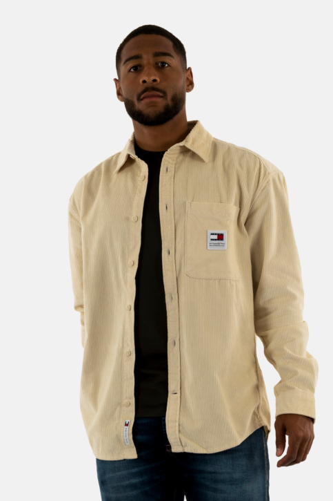 Chemise tommy jeans rlx chnky cordur acg newsprint main product photo