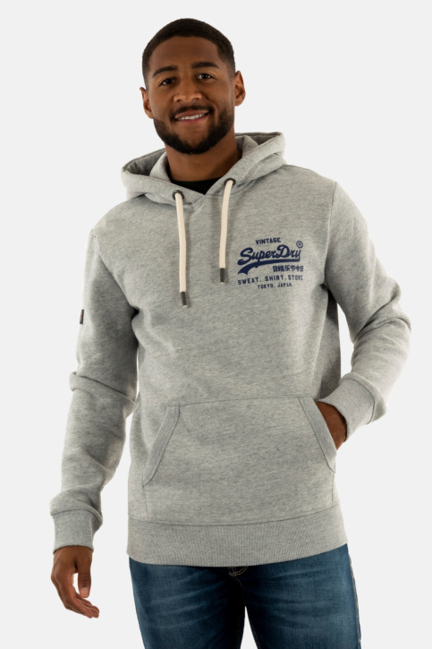 Sweat superdry classic vl graphic zuc athletic grey marl main product photo