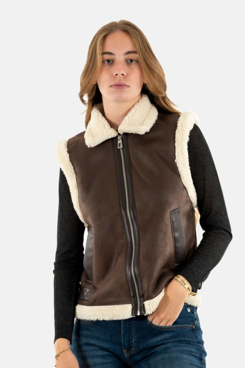 Gilets sans manche only betty mole pumice stone main product photo