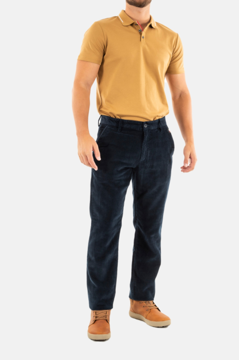 Pantalons tommy jeans ryan cord c1g dark night navy main product photo