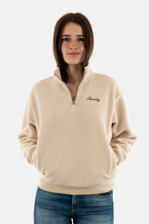 Sweat superdry country club borg 7sj off grey main product photo