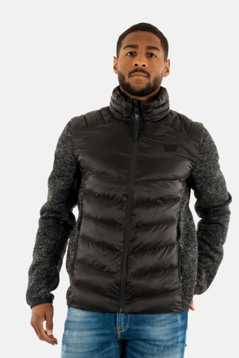 Doudounes superdry storm knit hybrid padded 02a black main product photo