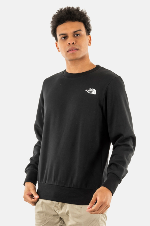 Sweat the north face simple dome crew jk31 tnf black main product photo
