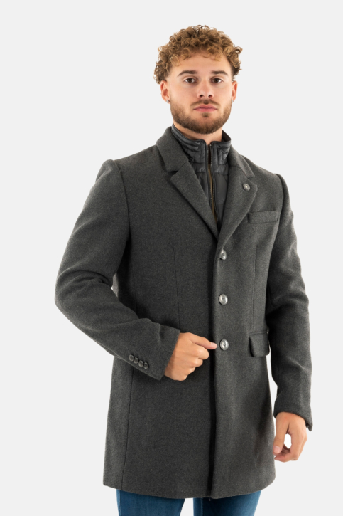 Manteaux yes zee o816 kk00 0835 antracite main product photo