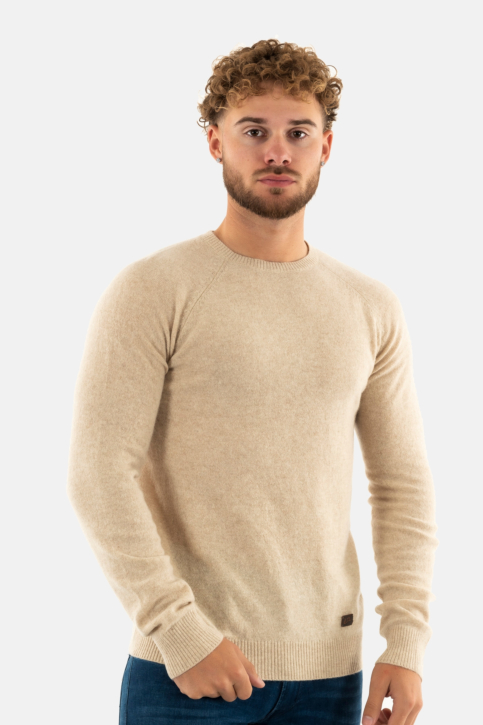 Pull hiver yes zee m841 h900 0222 beige main product photo
