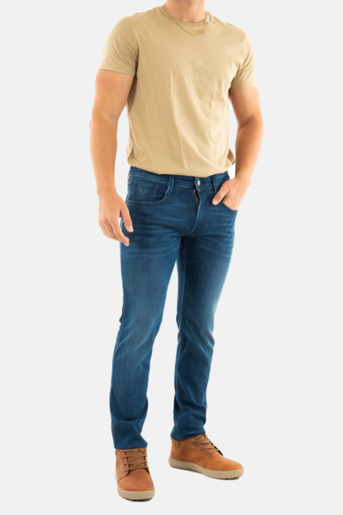 Jeans replay anbass slim 009 medium blue main product photo