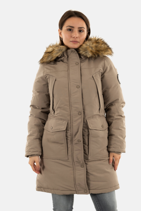 Blousons et vestes superdry everest 1pc deep beige main product photo
